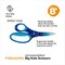 Left-Handed Big Kids Scissors for Ages 8-11, Scissors for School or Crafting, Back to School Supplies, Ombre Blue-Turquoise